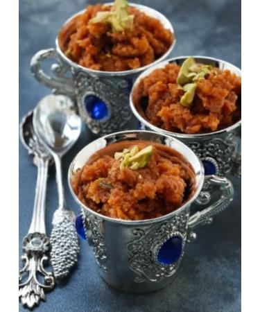 Rakhi Diwali Special (Gajar Halwa-Carrot Halwa 400g) Gift Hamper for Brother Sister Delicious Indian Traditional Sweets Best Gift For All Occasions Tasty Treat For Family & Friends Sold By Kidzbuzz - Buy Online on SooperMarket.com