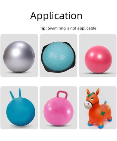 Cafurty 10 Pcs Yoga Ball Plug Replacement Kit for Fitness Exercise Sport | Inflatable Bed Pool Air Stopper Plug Pins - Buy Online on SooperMarket.com