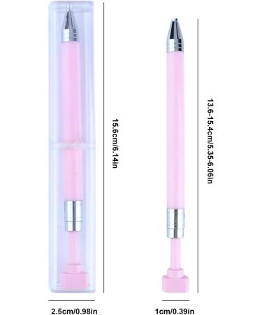 Geteawily Nail Art Drill - Manicure Art Precision Pencil Rhinestone Design Nail Drill Tool Lightweight Dotting Nail Tool for Home Travel Business Trip Pink - Buy Online on SooperMarket.com