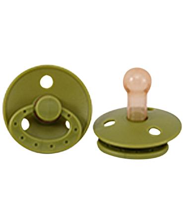 Botiniv 10 PCs Baby Beißring Schnuller |Baby calming pacifier with a portable design - pacifier for newborns the best pacifier for breastfed babies 1 pack 6 months - 3 years 10 PCs green