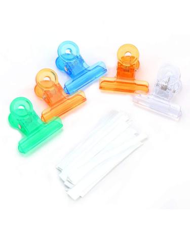 Rotekt 10pcs Nail Extension Fiberglass Tips & 5pcs Nail Art Clamps | International Shipping Available - Buy Online on SooperMarket.com