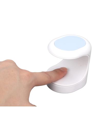 16W UV Nail Lamp Mini Nail UV LED Dryer 3 Light Chips 60 Seconds Timing Nail Polish Curing Lamp with USB Cable