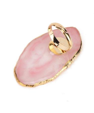 Resin Plastic Plate Dekaim Resin Mini Nail Art Gel Polish Color Mixing Plate Tips Display Holder Manicure Tool(Pink) - Buy Online on SooperMarket.com