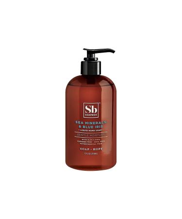 Soapbox Sbx00678 Liquid Hand Soap Sea Minerals/Blue Iris 12 Fl. Oz.