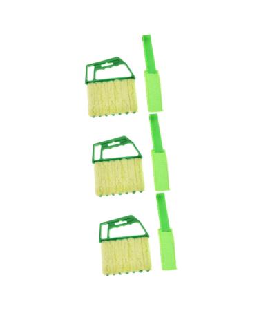 FRCOLOR Air Conditioner Cleaner 6 Pcs Blind Dust Sweep Dust Collector Plush Curtain 7 Finger