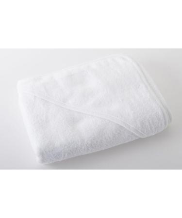 ZIMEL HOMES Plain White Hooded Baby Towel Set | 75 x 75 cm | Highly Durable 100% Cotton | Pack of 1 - Buy Online on SooperMarket.com