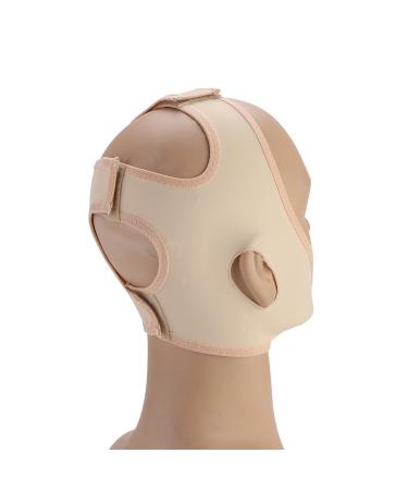 Face Lifting Mask - Natural Cheek Slimmer & Chin Reducer | Anti-Aging V Face Bandage (XL) for Double Chin Reduction - Buy Online on SooperMarket.com