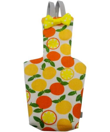 Yushu - Pet Adjustable Diaper Suit Parrot Diaper with Bow Tie Cute Colorful Fruit Floral for Cockatiel Pigeons Pet Birds Parrot Flight Suit Clothes Washable - Buy Online on SooperMarket.com