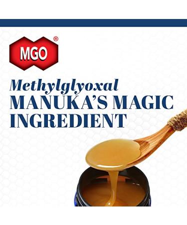 Buy Manuka Health Manuka Honey MGO 250 & MGO 100 Bundle - 100% Pure from New Zealand | Methylglyoxal Certified | 1kg (2-Pack) - Buy Online on SooperMarket.com