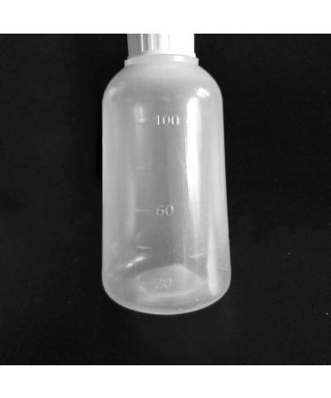 U-K 100ML Industrial Glue Gel Oil Reusable Plastic Squeeze Bottle Liquid Dispensing Dropper Bottles with Scale for Crafts Art Glue Multi Purpose as shown - Buy Online on SooperMarket.com