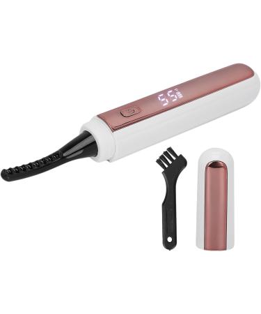 Verdant Touch Eyelash Curling Brush Electric Eyelash Curler USB Rechargeable Heated Perm with 4 Level Temp LCD Display for Women - Buy Online on SooperMarket.com