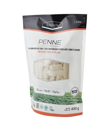 Organic Shirataki Penne Pasta with Oat Fiber - Low-Calorie, Non-GMO, Gluten-Free, Keto Certified (Pack of 6) - Buy Online on SooperMarket.com
