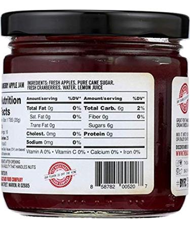 Backyard Food Co. Cranberry Apple Jam - 7.6 oz Jar | New England Recipe - Buy Online on SooperMarket.com