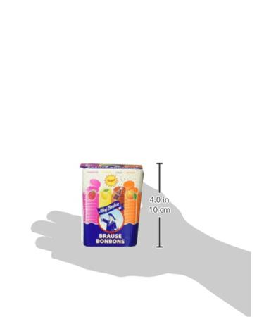 Buy Frigeo Ahoj-Brause Classic Round Brown Candies - 125g Pack (Lemon Orange Raspberry & Cola) | International Shipping Available - Buy Online on SooperMarket.com