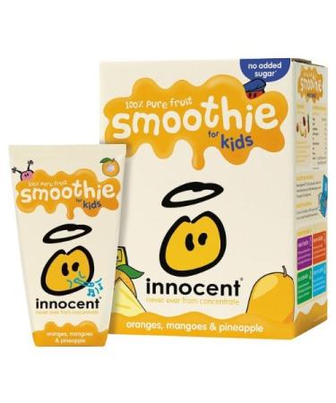 Innocent Kids Orange Mango & Pineapple Smoothies 4x4x180ml