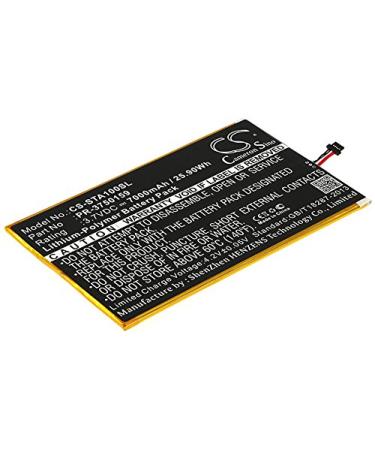 Afshan 7000mAh/3.7V PR-3750159 Battery Replacement for Insignia Flex 10.1 NS-15AT10