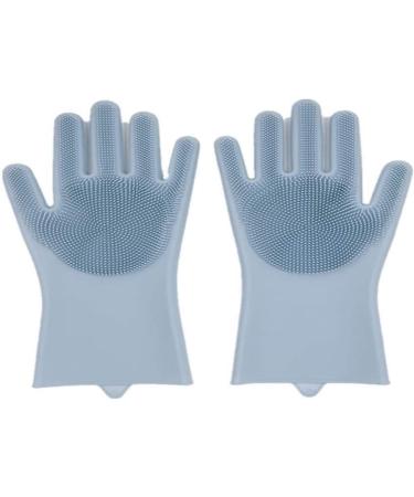 Portable rag car wash glovesCleaning Gloves -2 Pair Silicone dishwashing Cleaning Gloves Heat Kitchen B