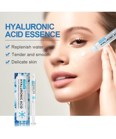 Hyaluronic Acid Serum for Deep Hydration & Brightening | Repair Acne Moisturize Dry Skin Reduce Dark Spots | Non-Greasy Daily Skin Care - 0.35oz - Buy Online on SooperMarket.com