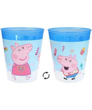 Palleon Peppa Cups for Children - Set of 4 BPA-Free Drinking Cups (250ml) | International Shipping Available - Buy Online on SooperMarket.com