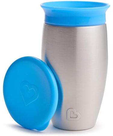 Munchkin 2 Pack Miracle 360 No Spill Sippy Cup 10oz Green/Blue - Set of 2 Cups - Buy Online on SooperMarket.com
