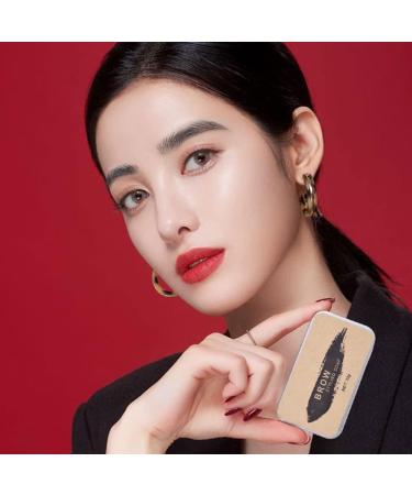 Eyebrow Soap Wild Eyebrow Styling Shaping Wax Colorless Waterproof Natural Eyebrow Cream Wax Brow Adjustment Gel with Brush 2PCS Eyebrow Stylish Cream - Buy Online on SooperMarket.com