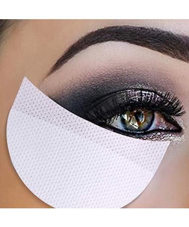 100PCS Eyeshadow Pads Stencils Eyeshadow Eye Eyeshadow Gel Pad Patches For False Eyelash Extensions Sticker Lip Makeup(White 1.97inchx2.68inch) - Buy Online on SooperMarket.com