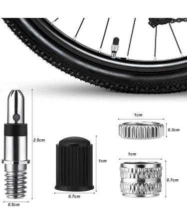Shop Tona Bicycle Valve Flash Replacement Set - 24 Parts Dunlop Inserts & Accessories for City & Trekking Bikes - Buy Online on SooperMarket.com