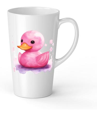 White Ceramic Kids Canard Mug - Large 483 ml Perfect for Hot Chocolate or Milk Fun and Easy to Use - Buy Online on SooperMarket.com