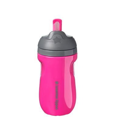 Tommee Tippee Insulated Straw Toddler Tumbler Cup 12+ Months 1pk Pink 549358