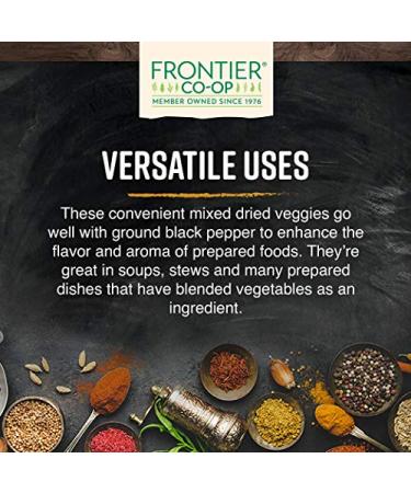 Frontier Co-op Hearty Stew Blend Soup Vegetables | Kosher | 1 lb. Bulk Bag - Buy Online on SooperMarket.com
