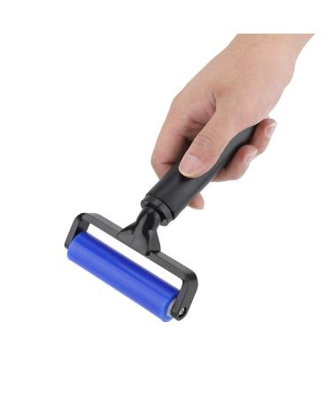 Dust Removal Roller Four Sizes Sticky Roller Lint Roller Antistatic Roller Brush Hand Cleaner(4")