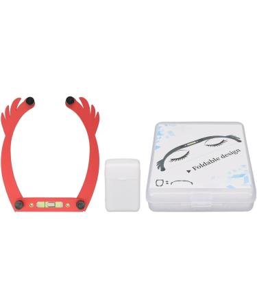 Eyebrow Mapping Tool Locking Design High Accuracy Simple Adjustable Eyebrow Marker Ruler for Salon (Red) - Buy Online on SooperMarket.com