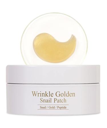 The Skin House Wrinkle Golden Snail Patch (90g/60pcs) |Consolidating and moisturizing patches |Anti-aging |Against wrinkles |For ripe skin