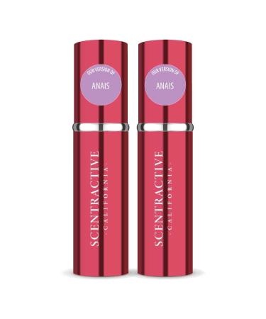 CA Perfume Impression of Anais For Women Replica Version Fragrance Dupes Concentrated Long Lasting Eau de Parfum Spray Refillable Atomizer Bottle 0.17 Fl Oz/5ml-X2 CCHRL ANAIS IMPRESSION 0.34 Fl Oz (Pack of 1)