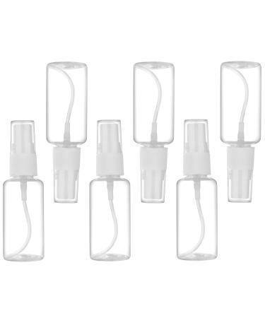 Spray Bottle, 1oz/30ml Small Plastic Fine Mist Spray Bottles, Mini Empty Travel Bottles with Funnels and Labels 6 Pack