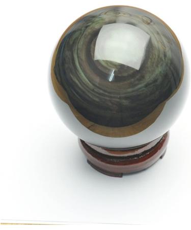 Natural Sphere 1pc Natural Black Obsidian Sphere Large Crystal Quartz Balls for Decorative (Color : 50-60mm) - Buy Online on SooperMarket.com