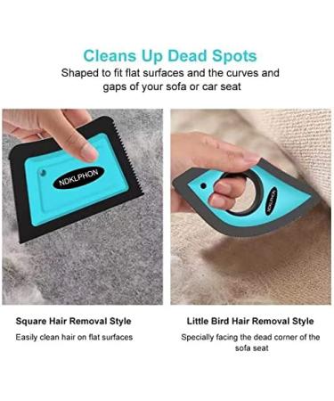 NDKLPHON Pet Hair Remover for Couch & Car Detailing - Mini Dog & Cat Hair Detailer for Home Fabric, Carpet, Cat Tree - Buy Online on SooperMarket.com