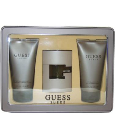 Guess Suede Men Eau-de-toilette Spray Hair and Body Wash After Shave Balm by Guess