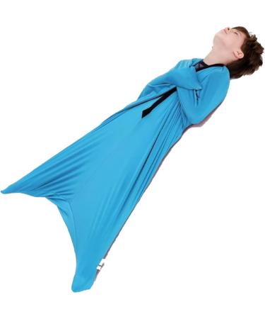 Sensory Body Sock for Kids - Silver Grey, Size S - Breathable & Stretchy Wrap, Easy to Wash - Helps Relieve Stress for Children with Autism & Anxiety - Buy Online on SooperMarket.com