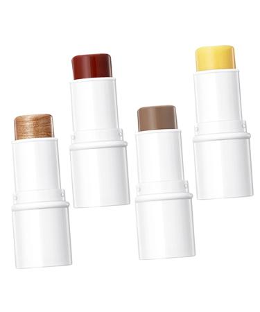 MUSISALY 1 Set Contour Stick Face Highlighter Stick Blush Stick Highlighter Makeup Highlighter Stick Cream Blush Stick Blush Stick for Cheeks Stick Contour Highlighters Makeup Contour Kit