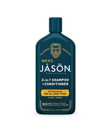 J S N Men s Refreshing 2-in-1 Shampoo and Conditioner 355 ml