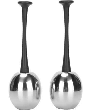 Facial Ice Glove - Ergonomic Stainless Steel Massager for Reducing Swelling | Black Handle - Buy Online on SooperMarket.com