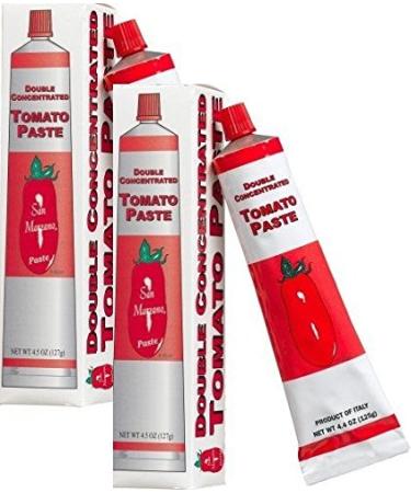 San Marzano Double Concentrated Tomato Paste (Pack of 2)