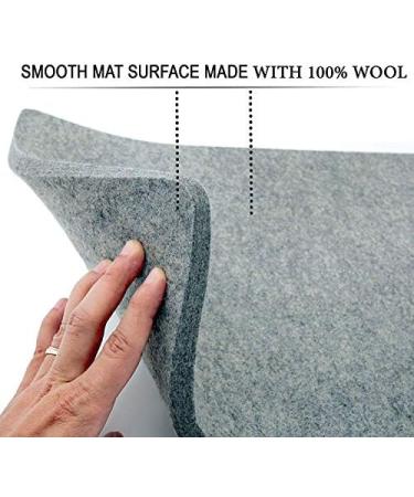 Extra Large 22x60 Wool Pressing Mat for Quilting | 100% New Zealand Wool Ironing Pad - Buy Online on SooperMarket.com
