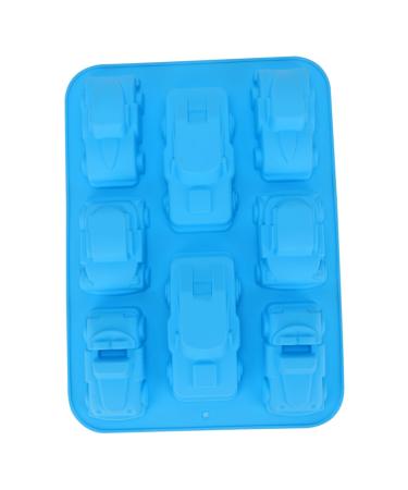Ciieeo Cake Mold Cookie Stencils Car Candy Molds Chocolate Baking Mold Silicone Baking Silicone Fondant Mold Car Baking Mold Cake Decoration Cars Baking Molds Silica Gel Decorate Brownie 33x23cm
