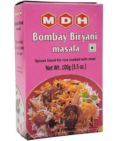 MDH Biryani Bombay Masala 100g - Authentic Indian Seasoning Blend | Aromatic Taste & Flavor - Buy Online on SooperMarket.com