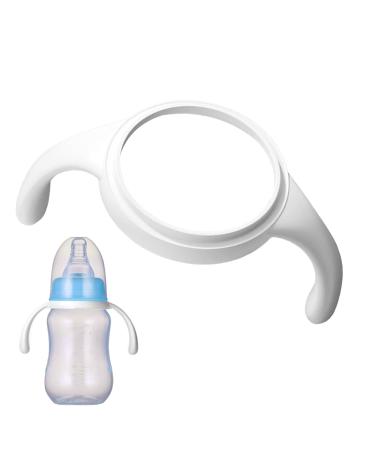 Shop MAM Bottle Handles - Silicone Baby Bottle Holder for Wide Neck & Glass Bottles | Veeteah White - Buy Online on SooperMarket.com