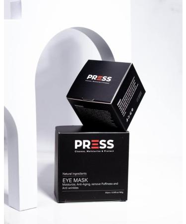 PRESS SKINCARE Under Eye Mask Patches - 30 Pairs for Dark Circles Puffiness & Wrinkles with Collagen Hyaluronic Acid & Black Pearl - Buy Online on SooperMarket.com