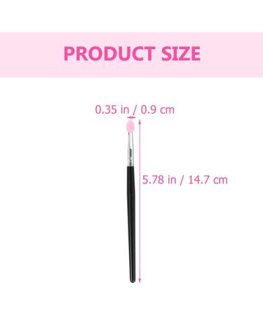 FOYTOKI 15 Pcs Silicone Eyeshadow Brush Make up Sponges Lip Balm Brush Makeup Tool Plastic Handle - Buy Online on SooperMarket.com