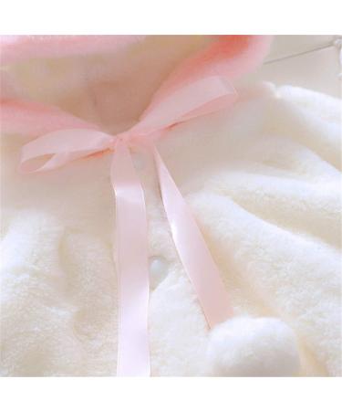 Newborn Baby Girl Hooded Cape Coat | Faux Fur Winter Outwear | 0-36 Months White - Buy Online on SooperMarket.com